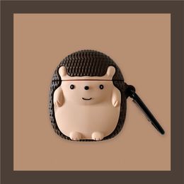 Summer cactus carrot hedgehog earphone cover cute 1/2 generation protective cover silicone anti-fall cover dhl free