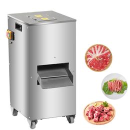 BEIJAMEI Wholesale Electric meat cutting machine vertical 1500W/1800W electric pork meat slice cutter for sale