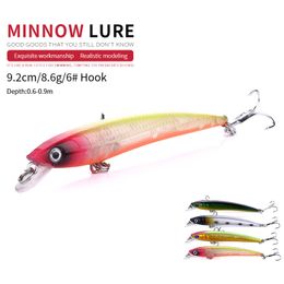 NEWUP 4pcs Minnow Pesca isca jigging Fishing Lure 3D Eye Bass Topwater wobbler Hard bait crankbait wobblers For fishing tackle
