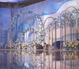 Latest Design Weddings Stage Decoration,t Asian Wedding Stage Decor newest, Modern marriage Manufacturer 0496