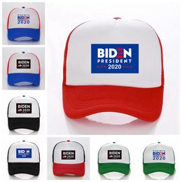 Joe Biden Baseball Hat American Election Adjustable Net Baseball Hats Outdoor Letter Printed President 2020 Party Hat 15styles RRA3163N