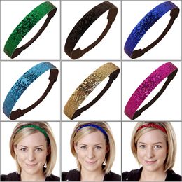 2020 Glitter Headband Girls Headband Sparkly Hair Head Band