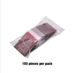 Thickened Self-sealing Bags Printed Plastic Bags Packing 100 Self-sealing Bags
