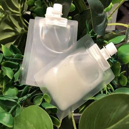 5ml Sample Liquid Plastic Spout Bag Translucence Cream Lotion Packaging Pouch For Cosmetic Makeup Premium Giveaway