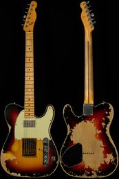 Andy Summers Tribute Custom Shop Yuri Shishkov Relic Aged Electric Guitar Limited Edition Masterbuilt Vintage Sunburst