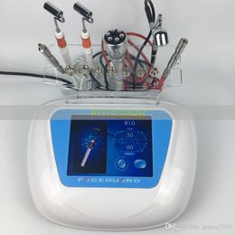 4-1 Diamond Microdermabrasion Dermabrasion Facial Peel Spray Galvanic Tightening radio frequency spa home use machine