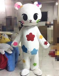 2019 High quality Cute Cat Mascot Costume Adult Size Girl Kitty Mascots Xmas Party Dress