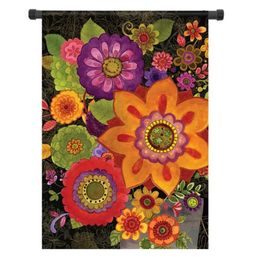 28x40 12.5x18 Florals in Fall Welcome House Garden Flags Yard Banner Decorations