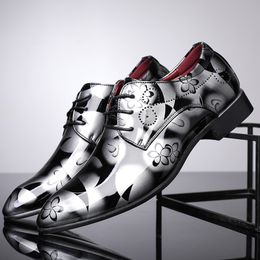 Lacklederschuhe spitze Designerschuhe Herren Abendkleid Herrenschuhe große Größe Sapato masculino Oxford Chaussure Classique Homme Zapatos