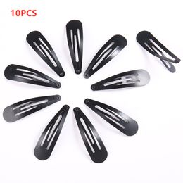 100PCS/Pack New Simple Black Hair Clips Girls Hairpins BB Clips Barrettes Headbands for Women Hairgrips Snap Hair Clips Hair Tool