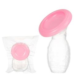 Stillen Handmilchpumpe Silikon Baby Milch Saver Saug BPA frei Milchpumpe Handpum