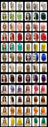 10A Coloured Short Bobo Wig 180% Density Virgin Real Human Hair 12 14 16 18inch Silver Grey Red Human Hair Lace Front Wig