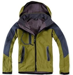 Jacket for Man 2023 Men's Hiking Waterproof / Windproof S0FTSHELL coat Jacket size S-XXL
