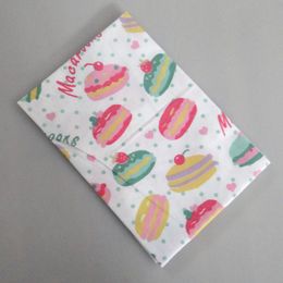 4 Pcs/Lot kitchen dining table napkin 100%Cotton Baking background Colour home cloth napkin placemat with printing cherry & Macaron napkin