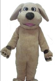 Custom Big mouth dog mascot costume Adult Size fancy carnival costume free shipping