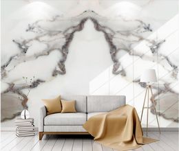 Custom wallpapers Modern marble background wall modern wallpaper for living room