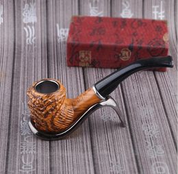 New Carved Resin Pipe Acrylic Philtre Tobacco Nozzle Bending Home-Made Hammer Tobacco Tool