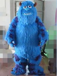 2019 High quality blue monster cartoon character mascot costume for adult