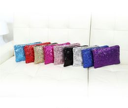 9 Colors New Bolsos Storage Bags Messenger Bag Bolsas Femininas Dazzling Sequin Glitter Handbag Evening Party Bag