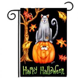 Party Supplies Halloween Decoration Garden Flag,It's a perfect prop for Halloween