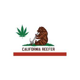 California reefer Flag 3x5 FT Banner 90x150cm Festival Party Gift Sports 100D Polyester Printed Hot selling!