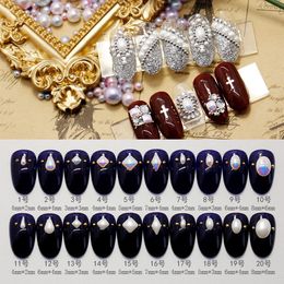 New 100pcs imported top quality pearls AB/White color nail art resin pearls decorations drop/square/rhombus/oval shape