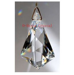 100pcs 80*20MM AB COLOR GLASS TEARDROP PRISM CHANDELIER LAMP 100pcs 80*20MM AB COLOR GLASS TEARDROP PRISM CHANDELIER LAMP