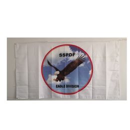 High Quality 3x5ft Eagle Custom Flag Polyester Fabric Digital Printing Polyester Hanging for National Day, free shipping