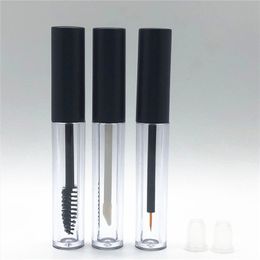 3.5-4ml Portable Empty Tubes Plastic Eyeliner Lip Gloss Mascara Tubes For Refillable Bottles Fast Shipping F1836