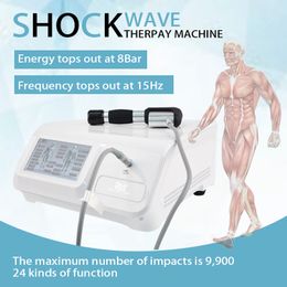 SW20S air pressure pneumatic shockwave therapy machine with 24 sets protocol fo tennis or golf elbow pain treatment