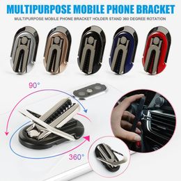 Mobile Phone Holder finger ring car phone holder Car Air Vent Mount Stand 360 swivel Magnetic Finger Ring Phone Holder Bracket