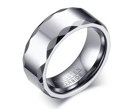 high quality Ring New products on the market simple fashion tungsten steel ring men's ring manufacturers direct wholesale jewelryTCR-051