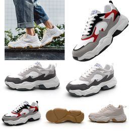 newMen Dad Old Women top Fashion Shoes Grey White Red Black Breathable Comfortable Sports Fashion Designer Sneakers Size 39-44