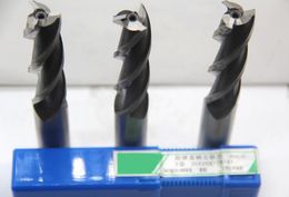 Three 3 Flute HSS End Mill Cutter CNC Bit Milling Cutter Extra Long 3 4 5 6 7 8 9 10 11 12 13 14 15 16 17 18 19 20 22 25