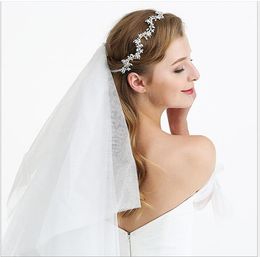Handcrafted Pearl Hair Belt Bride Headdress for Cross-border Wedding Garments in Europe and America