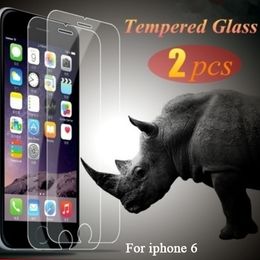 -2x 9H durezza Nano rivestite vetro temperato Film Telefono protezioni per l'iPhone 6