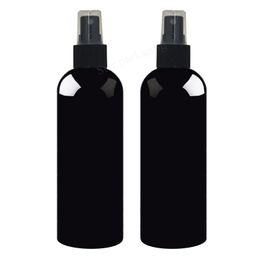 20pcs/lot Black plastic PET Bottles 300ml Empty cosmetic Bottle for Perfume Cosmetic 300ml plastic Black Make Up Bottles