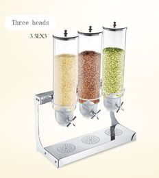 HOT SELLING Cereal Dispenser Storage Dry Food Snack Container Wall Mounted Kitchen Canister Fresh Contain Box