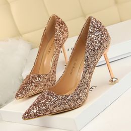 glitter heels party shoes woman brand heels sexy shoes italian shoes women designers stiletto women pumps bridal wedding heels women shoe