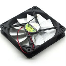 Globefan rl4zs1352512h12v0.33a13.5cm 2-wire chassis power supply cooling fan