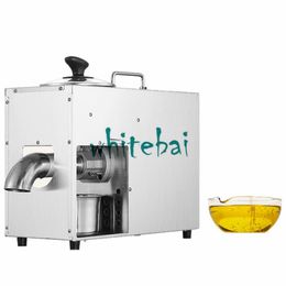 Household Oil Press Intelligent Small Commercial Fryer Fully Automatic Stainless Steel Peanut Cold And Hot Double Pressing