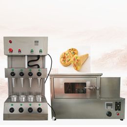 With CE low price 4 Mould pizza cone making machine stainless steel pizza oven pizza cone forming equipment