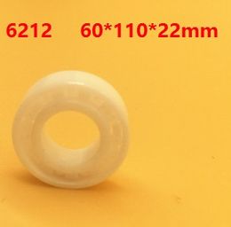 1pcs/lot 6212 ZrO2 full Ceramic bearing 60x110x22mm Zirconia Ceramic deep groove ball bearings 60*110*22mm