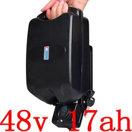 48V 10Ah 13Ah 17Ah electric bicycle battery Lithium ion Battery pack 500W 750W scooter ebike use LG cell