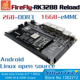 Freeshipping RK3288 Reload Development Board ARM Quad core Cortex-A17 1.8GHz Ubuntu LINUX Android demo board 2.4G/5G AC WiFi MiniPC
