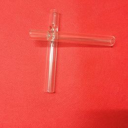 New Transparent Pyrex Glass One Hitter Pipe Philtre Tube Cigarette Holder Tip Portable Innovative Design Mouthpiece For Smoking Tool DHL Free