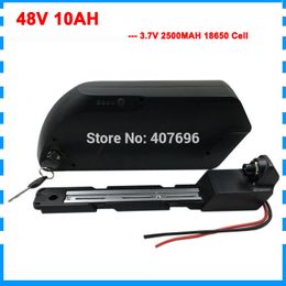 Down tube Ebike hailong Battery 48v Lithium ion battery 48v 10ah Electric Bike Battery for 8fun bafang BBS02 BBSHD motor