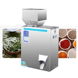 Automatic weighing filling machine used for granule powder flower tea cat food grain food packaging machine