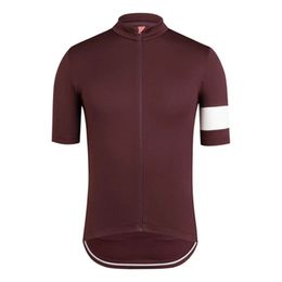 RAPHA Team Mens Bicycle Outfits Short Sleeve Cycling jersey Road Racing Clothing 2021 Summer Breathable Quick Dry MTB Bike Uniform Outdoor Sports Shirts S21040207