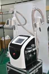 Professional cryolipolysis Slimming Machine fat freeze cavitation laser lipo body slimming machine 2 cryo handles 8 laser pads